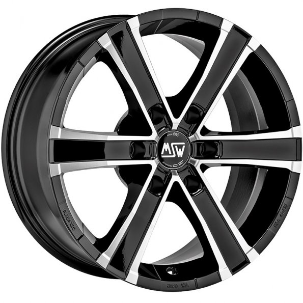 MSW SAHARA 6 MSW BLACK FULL POLISHED (GBFP)