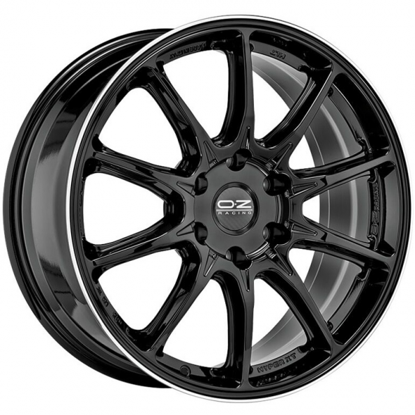 OZ HYPER XT HLT OFFROAD GLOSS BLACK+DIAMOND LIP