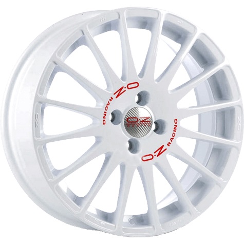 OZ SUPERTURISMO WRC RACE WHITE RED LETTERING
