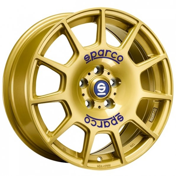 SPARCO SPARCO TERRA RACE GOLD BLUE LETTERING