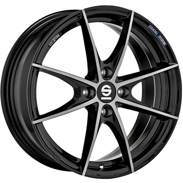 SPARCO SPARCO TROFEO 4 FUME BLACK FULL POLISHED